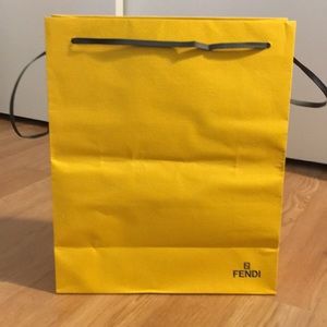 fendi paper shopping bag
